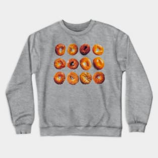 Vintage Bagels, Retro Bagels Lovers, Cute Bagel bread Lovers Crewneck Sweatshirt